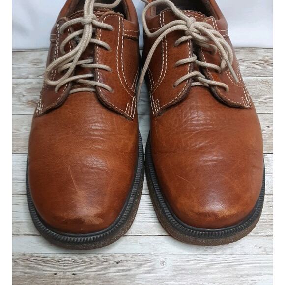 Rocky Shoes & Boots Mens 9.5W Brown Leather Oxford Oil Resistant Work Casual main image 8